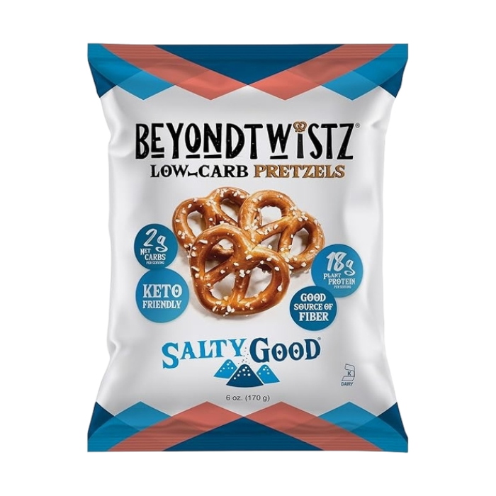 BeyondTwistz Salty Good Protein Pretzels – 6 OZ – Protein Snack