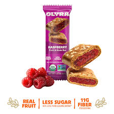 Olyra Raspberry Fig Bar – 1.34 OZ – Healthy Snack