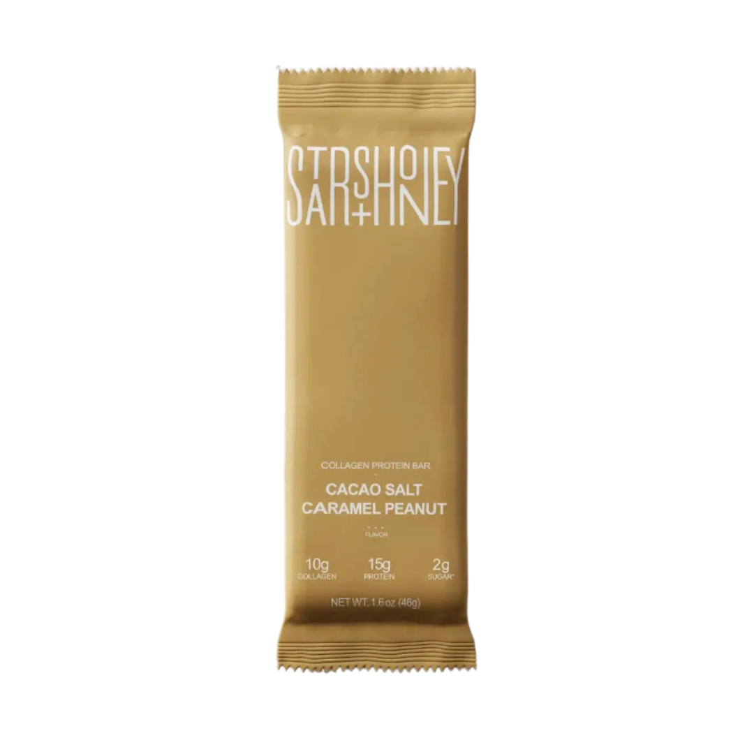Stars + Honey Cacao Salt Caramel Peanut Protein Bar – 1.62 OZ – High Protein Snack