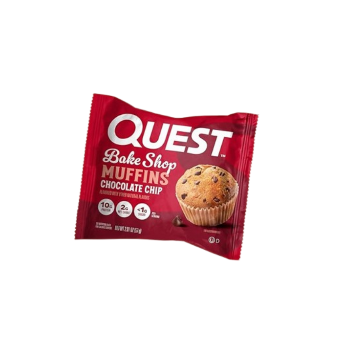 Quest Nutrition Chocolate Chip Muffin – 2.01 OZ – Protein Snack