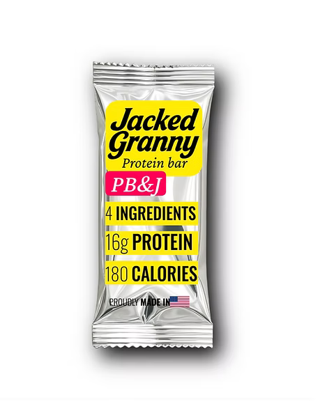 Jacked Granny Peanut Butter Protein Bars – 2 OZ – Protein Snack
