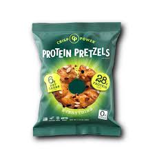 Crisp Power Everything Protein Pretzels – 1.75 OZ – High Protein Snack