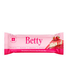 Good Betty Strawberry Cheesecake Protein Bar – 1.83 OZ – High Protein Snack