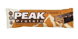 Peak Protein Bars – Chocolate Peanut Butter Crunch – 2.1 OZ – Protein Snack
