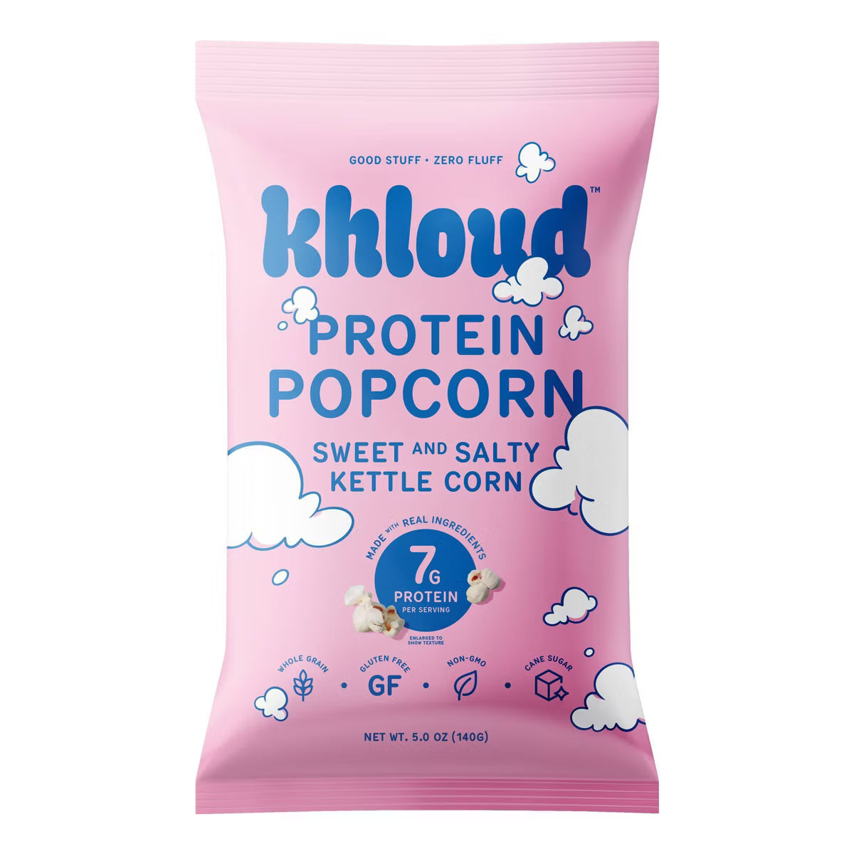 Khloud Sweet and Salty Protein Popcorn – 5 OZ – Protein Snack