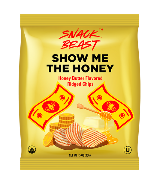 Show Me The Honey - Honey Butter Ridged Chips - Multi-Pack